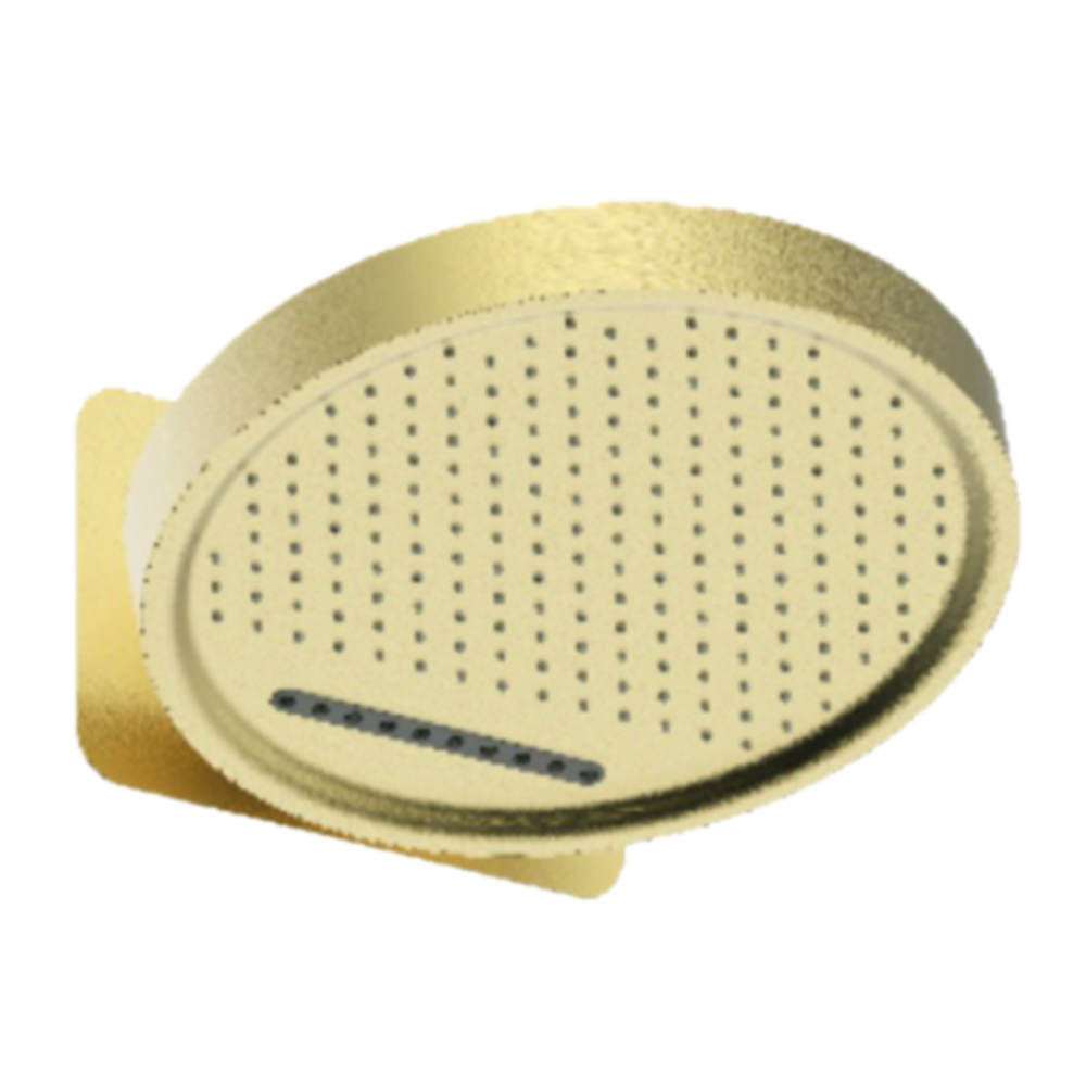 Тропический душ ф323мм, нержавеющая сталь, 2-режима RAGLO ЗОЛОТОЙ САТИН