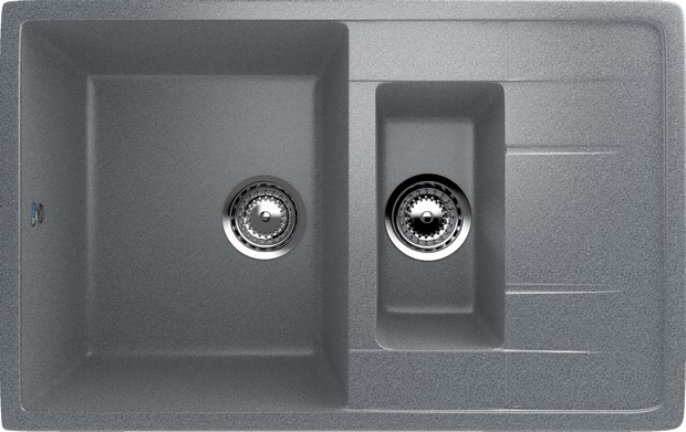 Мойка Ulgran U-205-309 темно-серая 770х495мм