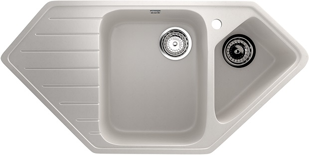 Мойка Ulgran U-409-331 белая 970х500мм