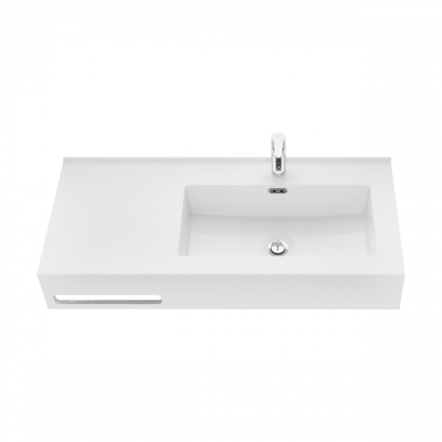 Раковина AQUATON Квадро Про 100 правая