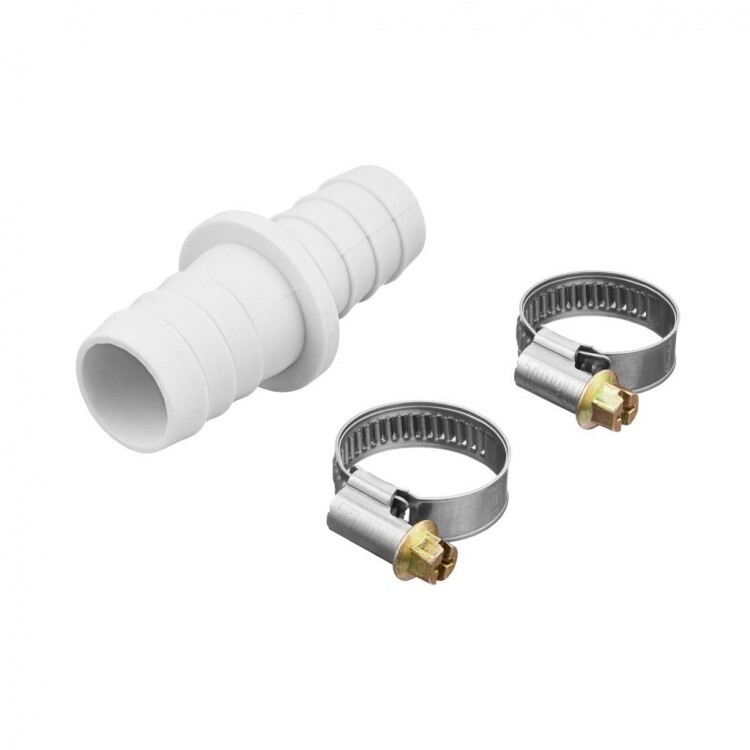 Набор для соединения шлангов D19х22 с 2-мя червячными хомутами 16х25