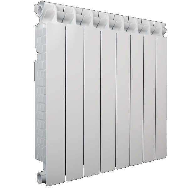 Алюминиевый секционный радиатор CALIDOR SUPER B4 ALETERNUM 500/100 белый 4 секции