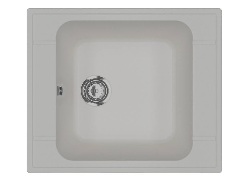 Мойка Ulgran U-604-341 молочная 590х500мм