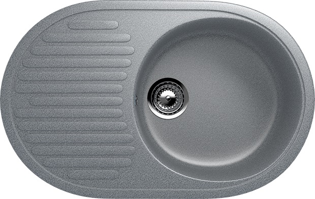 Мойка Ulgran U-107-309 темно-серая 720х455мм