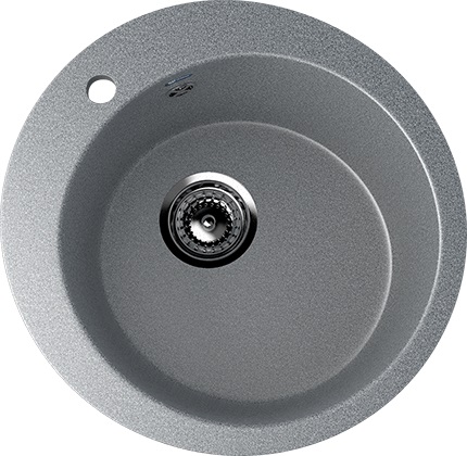 Мойка Ulgran U-405-309 темно-серая D495мм