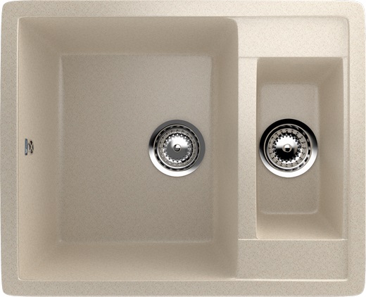Мойка Ulgran U-106-328 бежевая 600х485мм