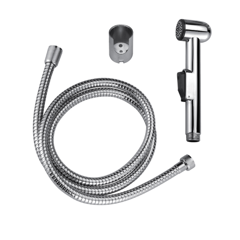 Комплект для биде (лейка+шланг+держатель) RoSSinka SILVERMIX