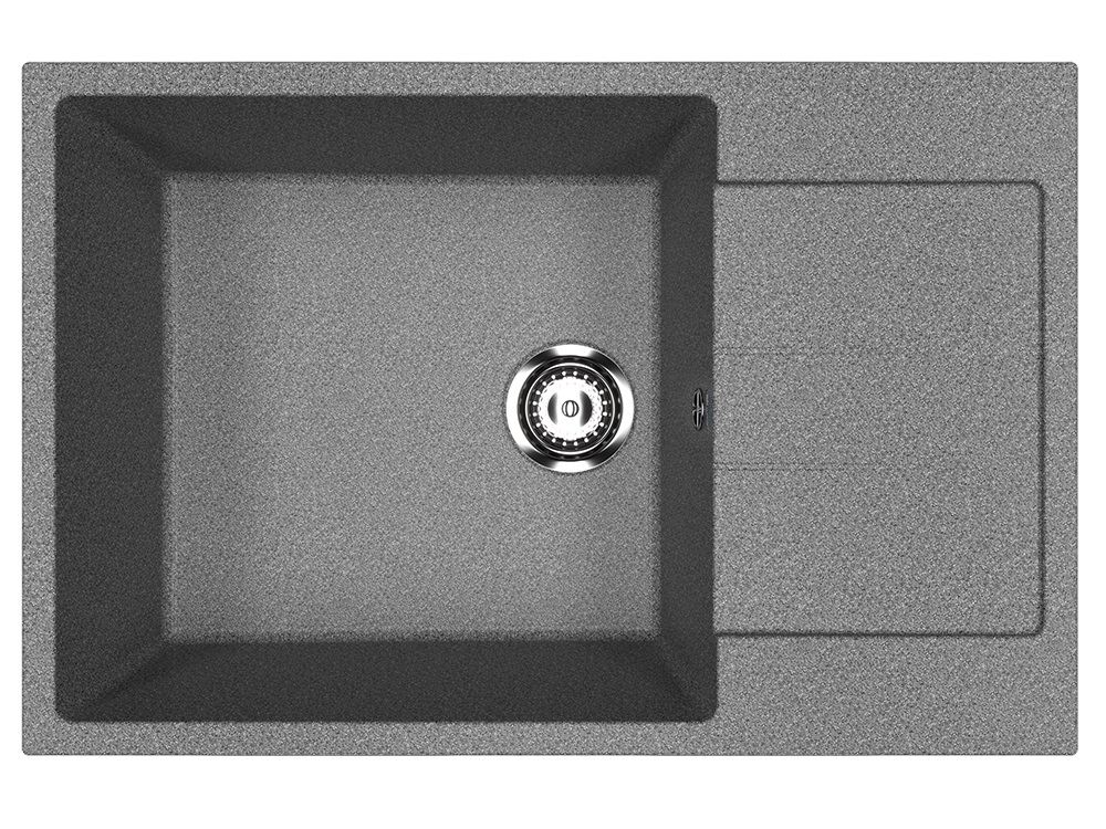 Мойка Ulgran U-602-309 темно-серая 760х510мм