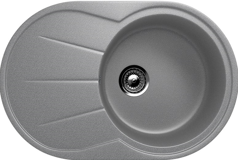 Мойка Ulgran U-503-309 темно-серая 750х480мм