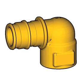 GX129Y055 Угольник 25х3/4" 90°, внутренняя резьба, для системы GX GIACOMINI