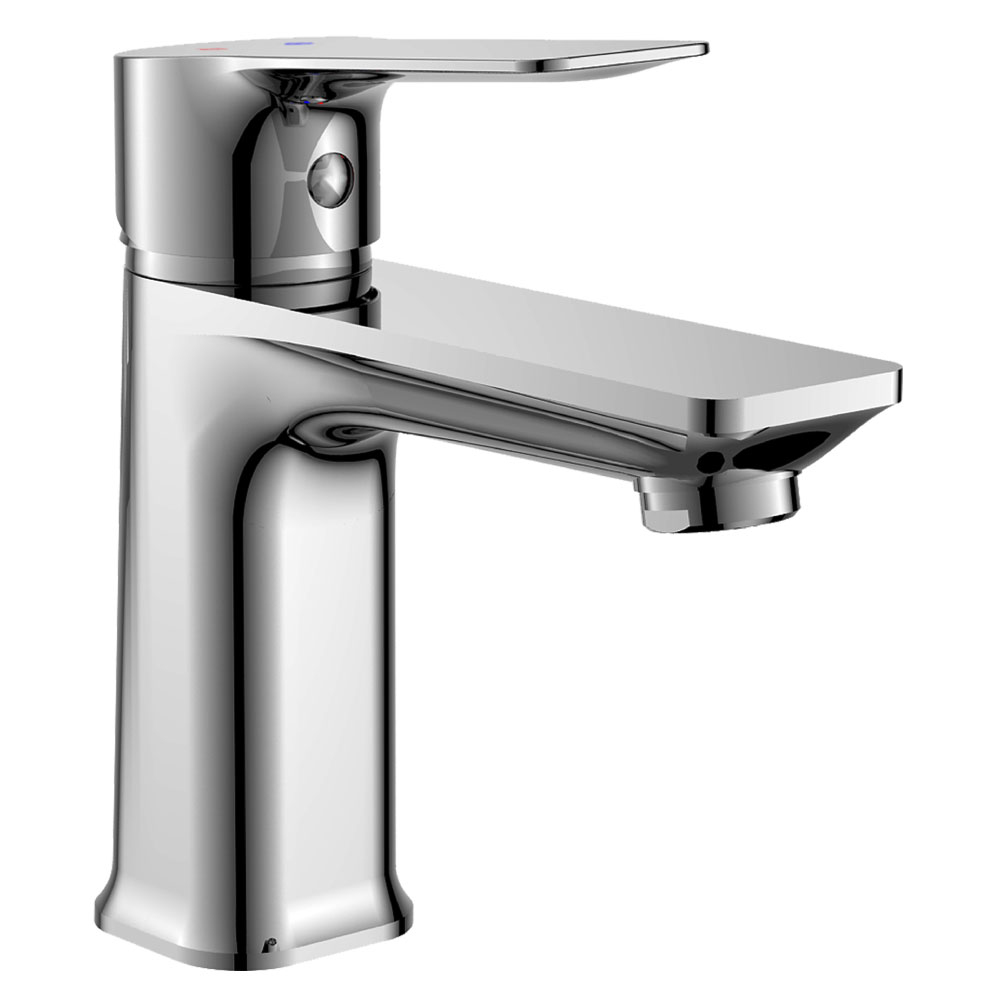 Смеситель для умывальника одноручный монолитный, картридж 35мм, RoSSinka SILVERMIX