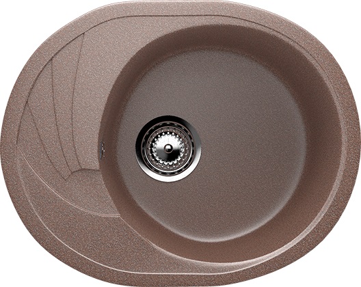 Мойка Ulgran U-403-307 терракот 570х465мм