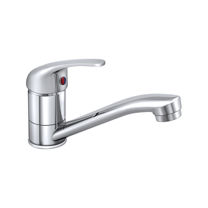 Смеситель для умывальника с поворотным изливом, одноручный, П20