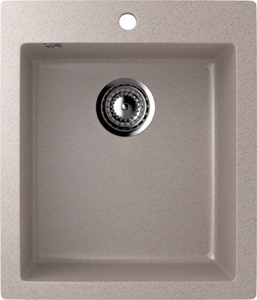 Мойка Ulgran U-404-302 песочная 420х495мм