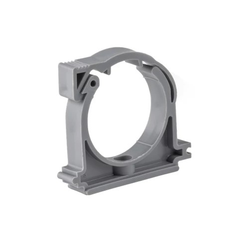 Крепеж для трубы Ду 40 серый для внутренней канализации