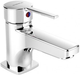 Смеситель "Логик" для умывальника, литой излив 103мм, без донного клапана Vidima