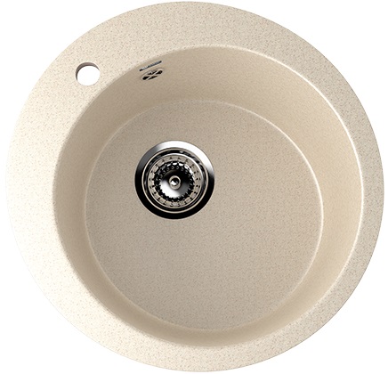 Мойка Ulgran U-405-328 бежевая D495мм