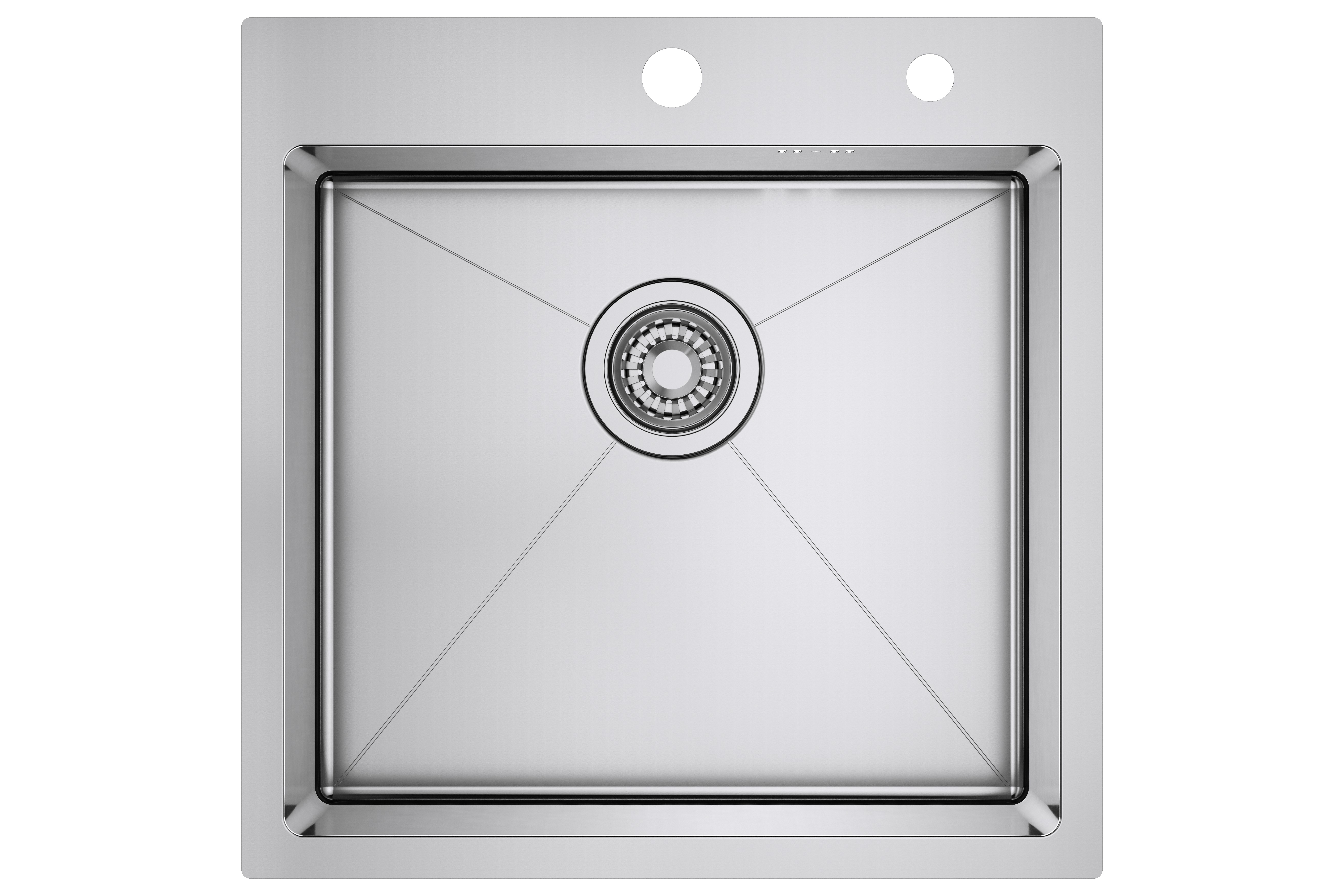 Мойка профессиональная кухонная RAGLO САТИН 500х500х210 мм