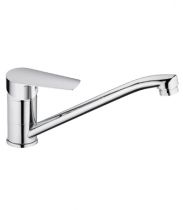 Смеситель для кухни одноручный с поворотным изливом 250мм, картридж 35мм, RoSSinka SILVERMIX