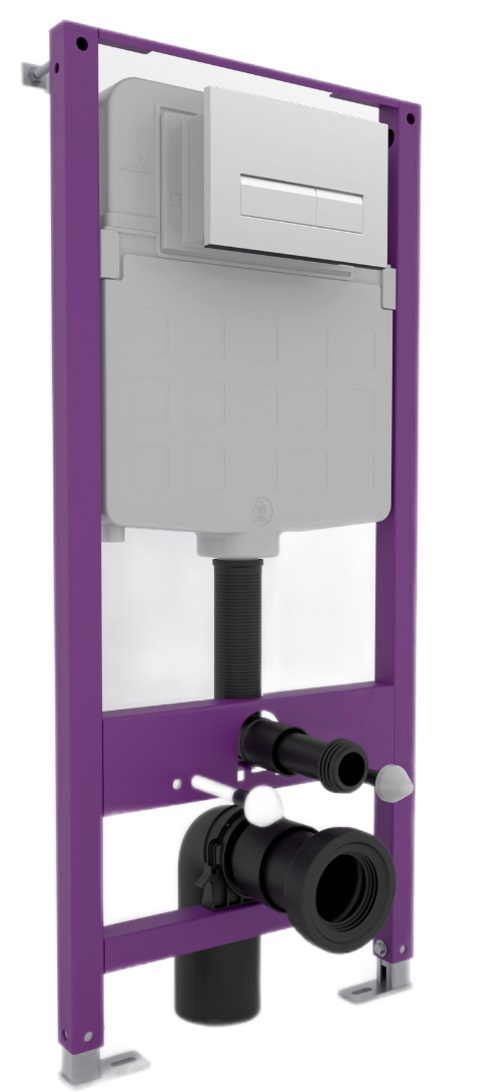 Система инсталляции для скрытой установки унитаза Triton-Pro EVO, без кнопки смыва