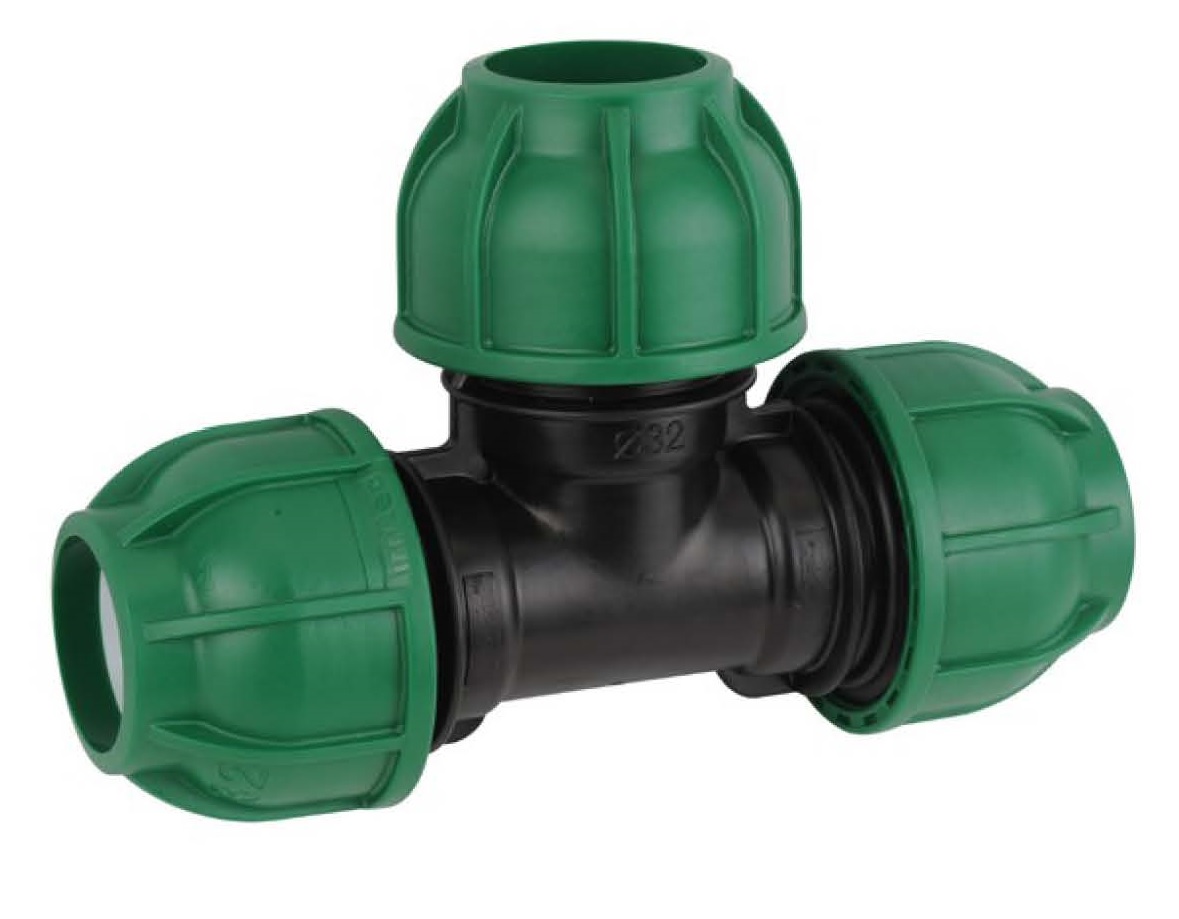 Тройник компрессионный 25