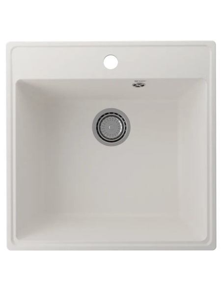 Мойка Ulgran Quartz Forte 505-01 жасмин 505х505мм