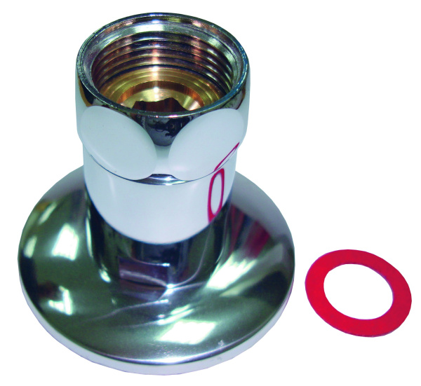 Переходник прямой ВРхНР 1"х1/2" хром