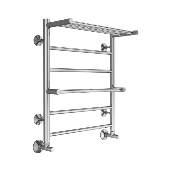 Полотенцесушитель Terminus П8 Аврора с 2-мя полками 500х800 боковое подключение 500мм