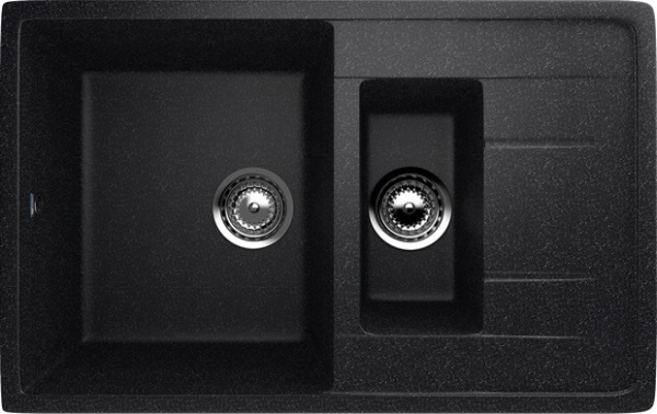 Мойка Ulgran U-205-308 черная 770х495мм
