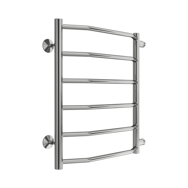 Полотенцесушитель Terminus П6 Виктория 500х600 боковое подключение 500 мм, RAL 9005 матовый, 577x600x500