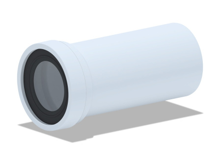 Труба фановая для унитаза прямая L=250мм АНИ пласт