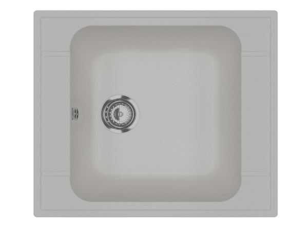 Мойка Ulgran U-604-341 молочная 590х500мм