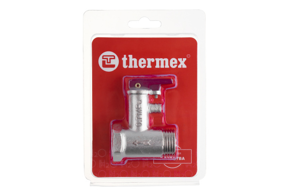 Клапан предохранительный для бойлера с ручкой 1/2 г/ш 7,0 бар THERMEX