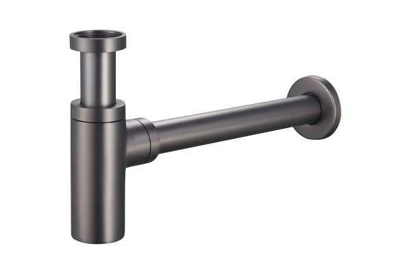 Сифон для раковины, 11/4-32, без выпуска, графит RAGLO