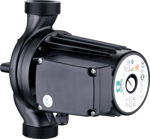Циркуляционный насос PUMPMAN GRS32/12-M (резьбовой, 370Вт, Hmax-12м, Qmax-135л/мин, 220мм)
