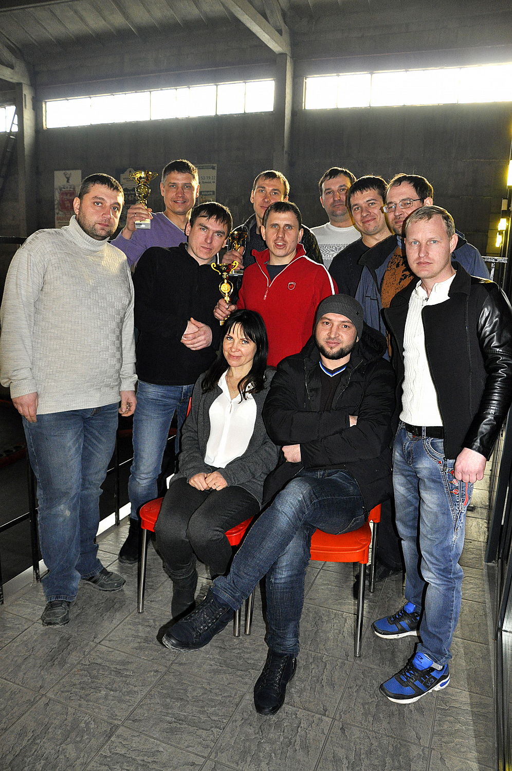 Картинг-турнир для «золотых» монтажников