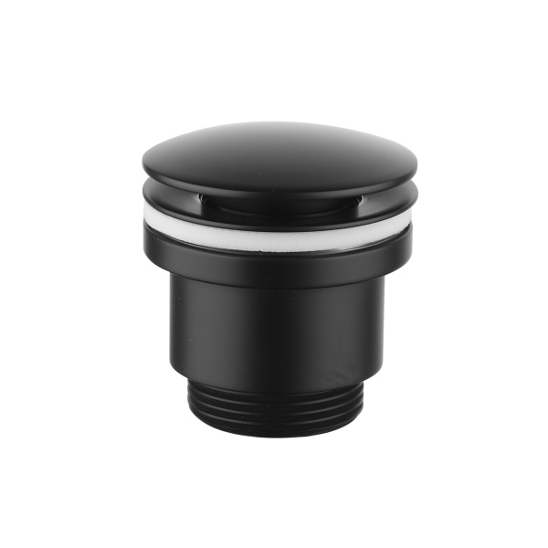 Клапан донный универсальный Click/Clack 1 1/4, черный LEMARK