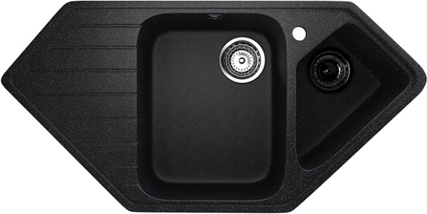 Мойка Ulgran U-409-308 черная 970х500мм