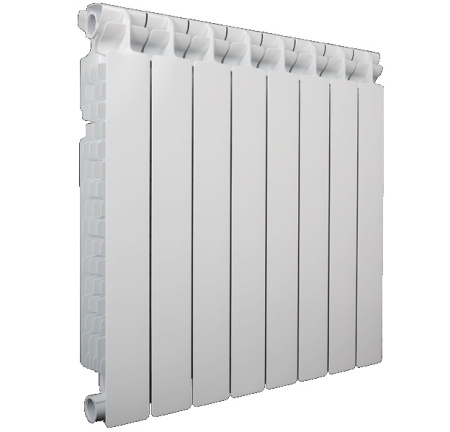 Алюминиевый секционный радиатор CALIDOR SUPER B4 ALETERNUM 500/100 белый 4 секции