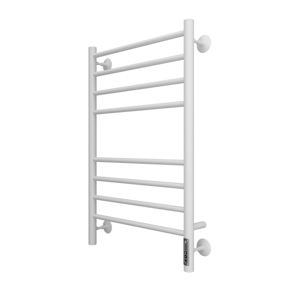 Электрический полотенцесушитель из конструкционной стали П8 Аврора 500х800 (встроенный диммер) RAL 9003 матовый, 532х800х500 Электрический полотенцесушитель из конструкционной стали П8 Аврора 500х800 (встроенный диммер) RAL 9003 матовый, 532х800х500
