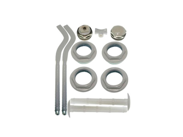 Комплект для подключения радиатора 3/4" (с 2-мя кронштейнами)
