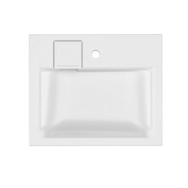 Умывальник Paola Siena 500 на стиральную машину из литьевого мрамора