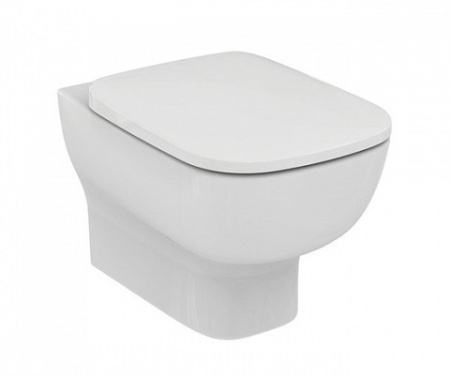 "Эседра" подвесной унитаз, глубокий смыв, с крепежом TT0299598, белый Ideal Standard