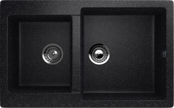 Мойка Ulgran U-505-308 черная 770х500мм
