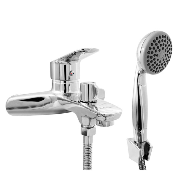 Смеситель для ванны с коротким изливом, одноручный, Г30