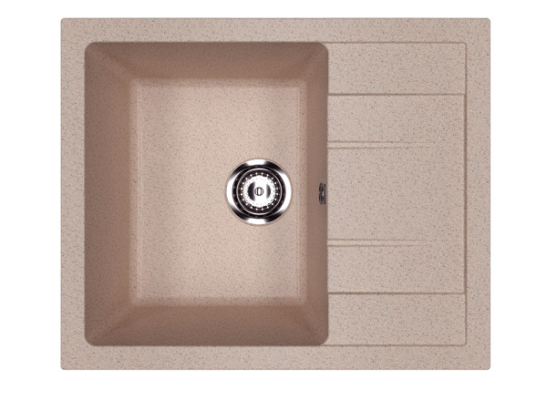 Мойка Ulgran U-607-302 песочная 610х500мм