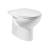 Чаша унитаза VICTORIA, горизонтальный выпуск, белый ROCA