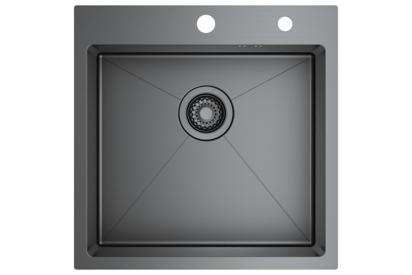 Мойка профессиональная кухонная RAGLO ГРАФИТ 500х500х210 мм