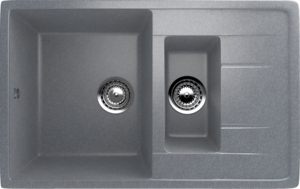 Мойка Ulgran U-205-342 графит 770х495мм
