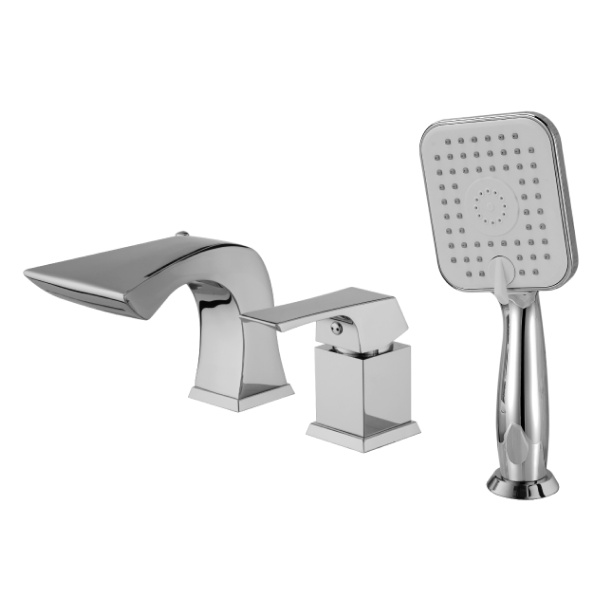 Смеситель LEMARK UNIT встраиваемый на ванну, на 3 отверстия, с аксессуарами, хром Смеситель LEMARK UNIT встраиваемый на ванну, на 3 отверстия, с аксессуарами, хром